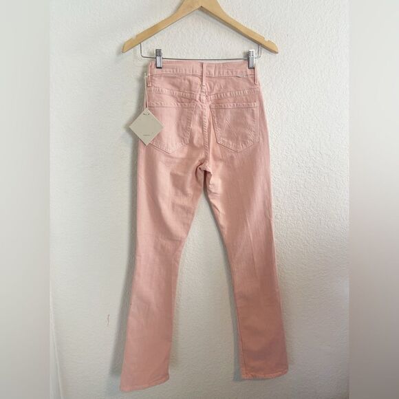 MOTHER Superior The Insider Hover jeans Peach Parfait NWT.  24 - Picture 6 of 10